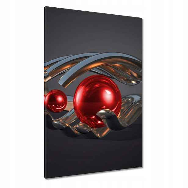 Obrazy 60x90 Červené koule v ruce