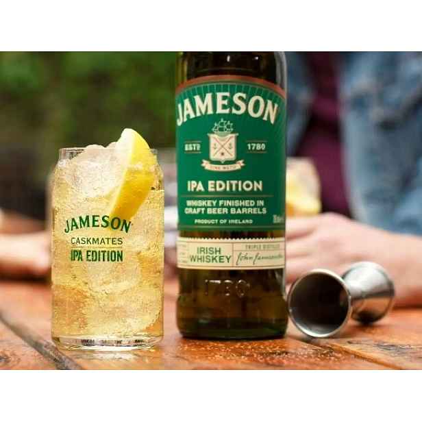 Jameson Irish Whiskey Ipa Edition sklenice 35 cl 2ks dávkovač Odměrka