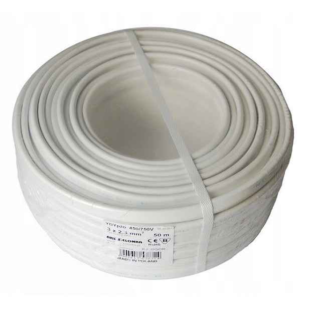 kabel Aks Zielonka Ydyp 3x2,5 mm 50 m 450 750 V