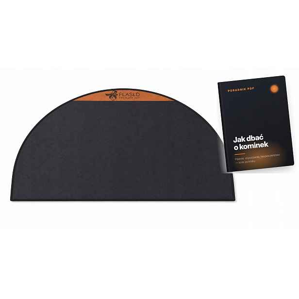 Ohnivzdorná Půlkruhová Podložka Pod Krb 121X71 CM Do 1000°C Ebook