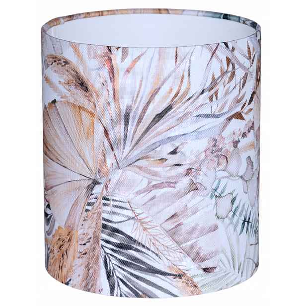 Boho Listy Abažur E27 Zavinovací Okraje válec stínidlo na lampu 13 cm Primavera