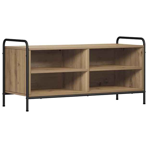vidaXL Televizní skříň 140 x 39,5 x 50 cm Dub artisan Kompozitní dřevo
