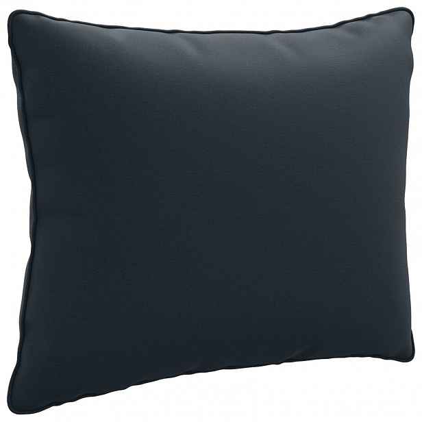vidaXL 1-dílné zádové polstrování PUTTEN 100% polyester Tmavě modrá
