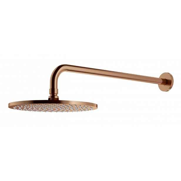 OMNIRES Slimline - Hlavová sprcha, průměr 25 cm, kartáčovaná měď WGSET1CPB