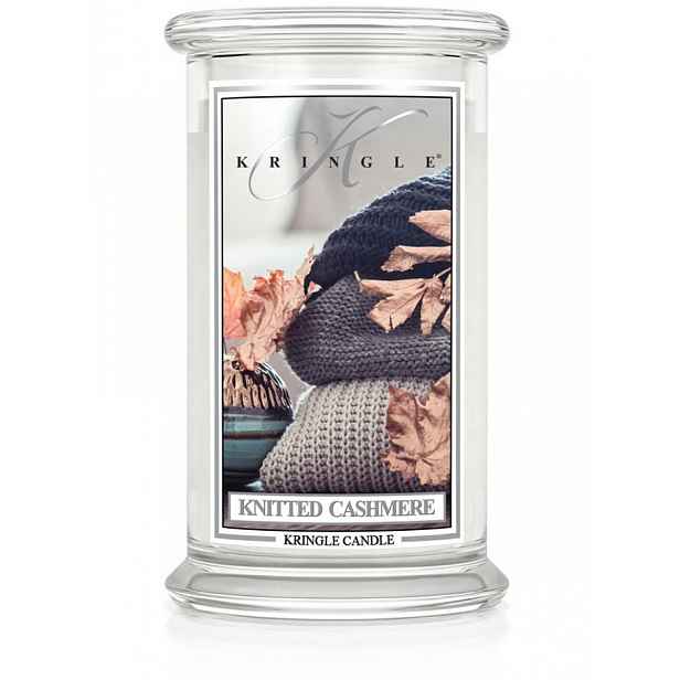 Velká svíčka Knitted Cashmere Kringle Candle