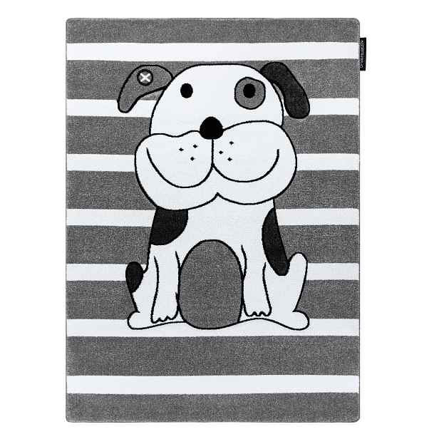 Dětský kusový koberec Petit Puppy grey, 180x270, šedá, dětský pokoj, Dywany Łuszczów