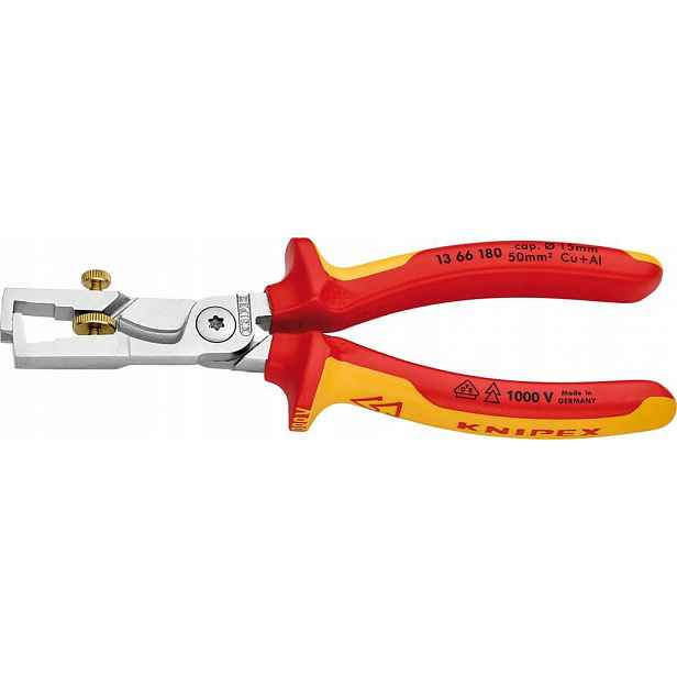 Kleště StriX na odizolování s řezačkou kabelů Vde 180 mm Knipex