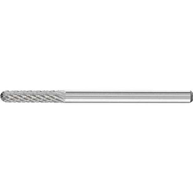 Malý stopkový fréz z tvrdých slitin, kulově-válcový, 0313 4 3 mm, 3 x 13 mm