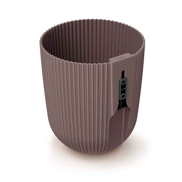 Prosperplast Nástěnný květináč MILLA WALL 14,6 cm marsala