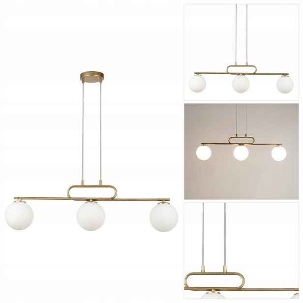Závěsná Tes bílá 3 zdroje náladový interiér v chodbě Sigma Lighting