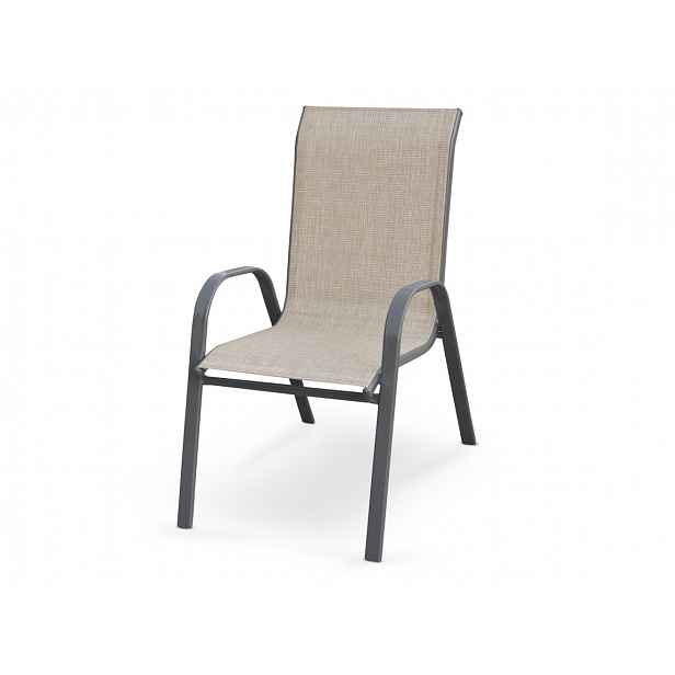 Zahradní židle MOSLER, šedá