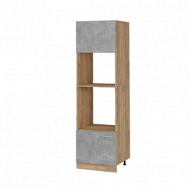 Vicco SKŘÍŇKA NA MIKROVLNNOU TROUBU R-Line Beton 60 cm