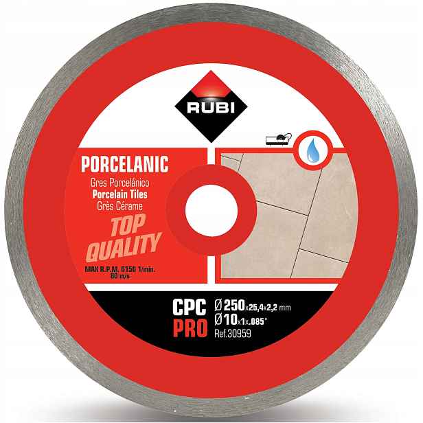 Diamantový Kotouč Pro Gres Cpc 250 Pro Rubi