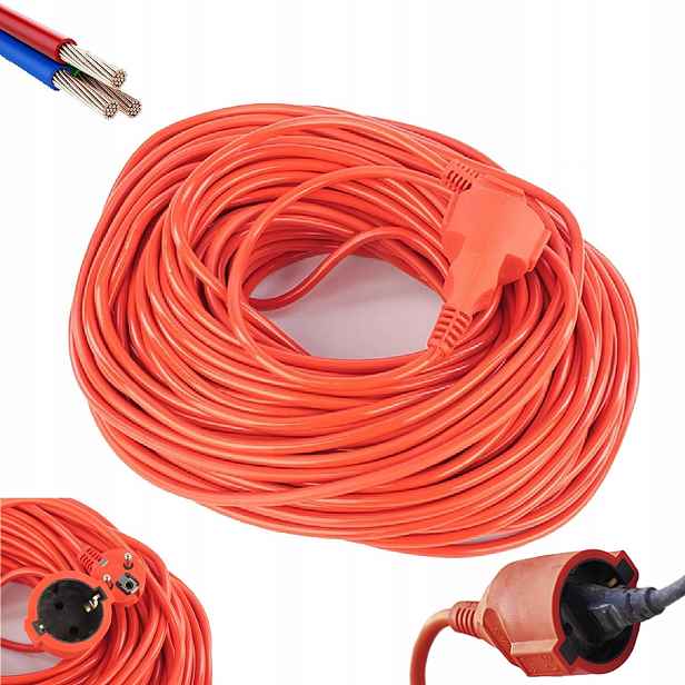 Prodlužovací Kabel 3X0.75 mm² Silný Kabel 30 m IP44 230 V