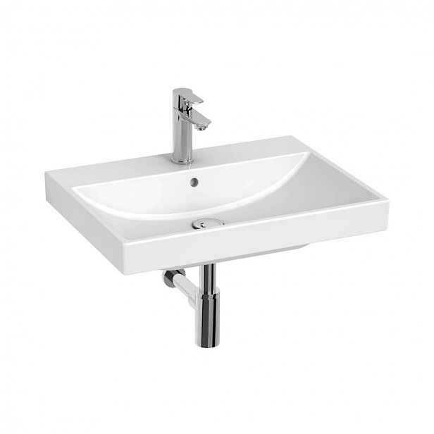 Jika Cubito Style - Umývátko 45x34 cm, s přepadem, s otvorem pro baterii, bílá H8154400001041