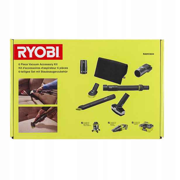 Ryobi RAKVA04 6ks sada příslušenství pro vysavač
