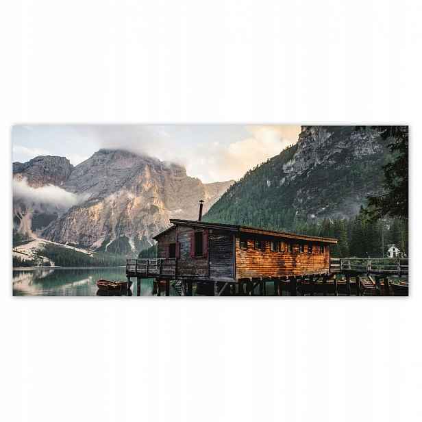 Fototapety 211x91 Horský přístav