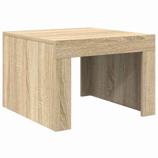 vidaXL Konferenční stolek dub sonoma 50 x 50 x 35 cm kompozitní dřevo