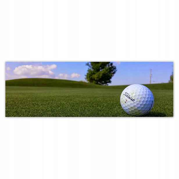 Plakáty 200x66 Golfová hra Míč na hřišti