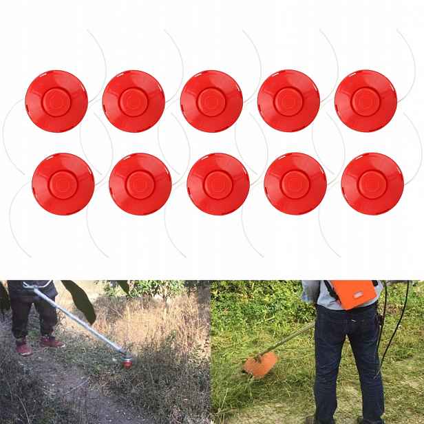 10 X Strunová Hlava Sekačky