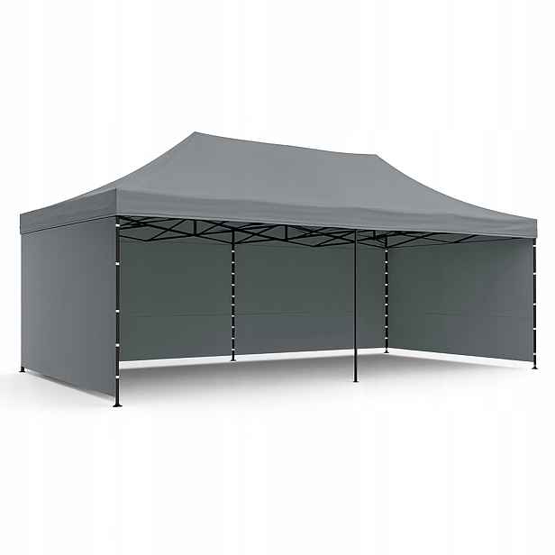 Aga Nůžkový stánek Party 3x6m Šedý