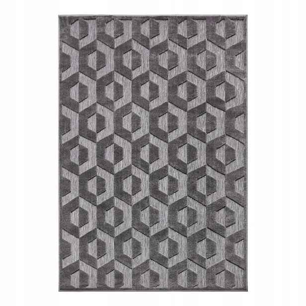 Koberec do obývacího pokoje 160x235 cm, plochý tkaný, typu sisal s chlupy