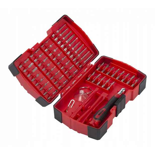 Kreator KRT064900 Hodinářský šroubovák s bity 52ks