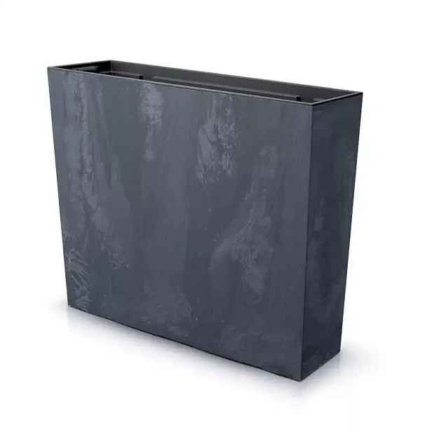 Květináč plast antracit Prosperplast 58 x 18 x 49,8 cm