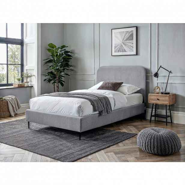 MID.YOU POSTEL BOXSPRING, 120/200 cm, světle šedá