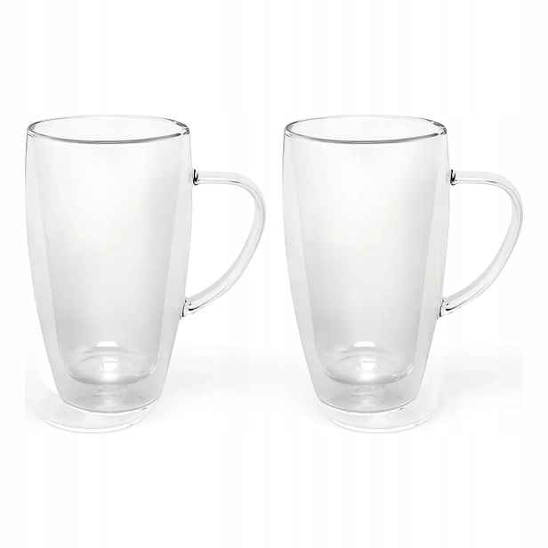 Bredemeijer Dvoustěnný hrnek na kávu/čaj, 2 ks, 295 ml