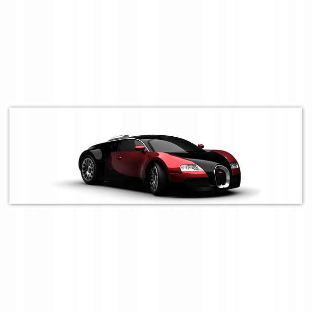 Plakáty 200x66 Červené Bugatti Veyron