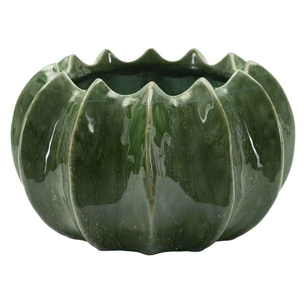 Mauro Ferretti Dekorativní odkládací miska Cactus 22 cm zelená