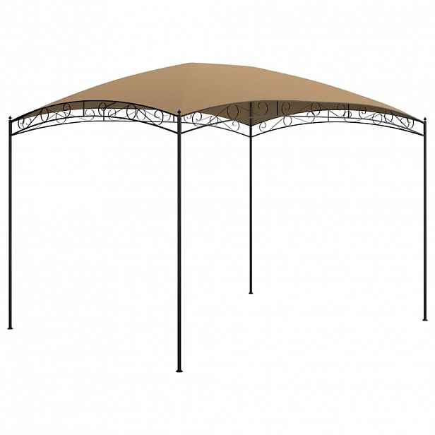 vidaXL Altán 3 x 4 x 2,65 m taupe 180 g/m²