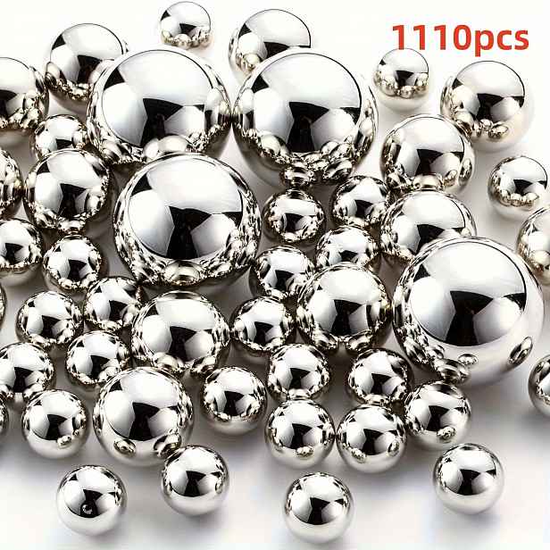 TEMU 1110ks Sada Kamenů Na Vázy, 16mm/10mm/5mm, Plastové Kameny Na Vánoce, Dárky, Výzdobu, Bez Dřepů, Dekorativní Kameny Pro Vázy