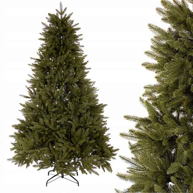 Vánoční stromek 180 cm Pe jako živý Premium 680 větviček Stojan velký