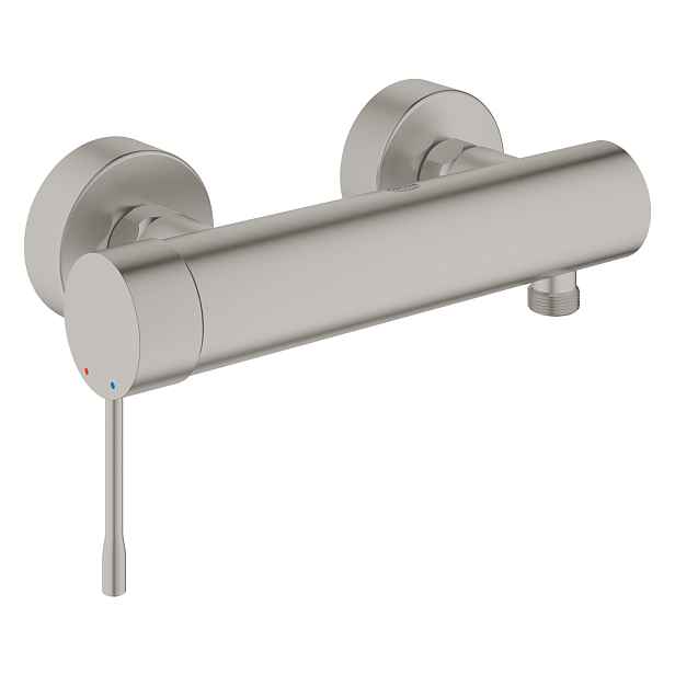 Baterie sprchová nástěnná Grohe Essence 150 mm SuperSteel 25252DC1