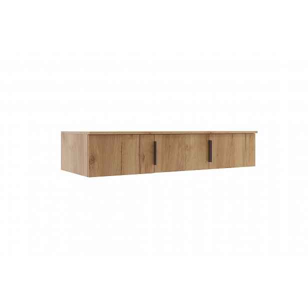 Nástavba na šatní skříň 150 cm SIBYLA - dub craft zlatý
