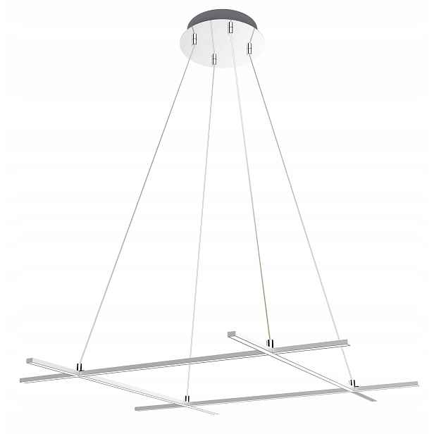 Stříbrné čtvercové Led svítidlo 40W Apeti Candellux