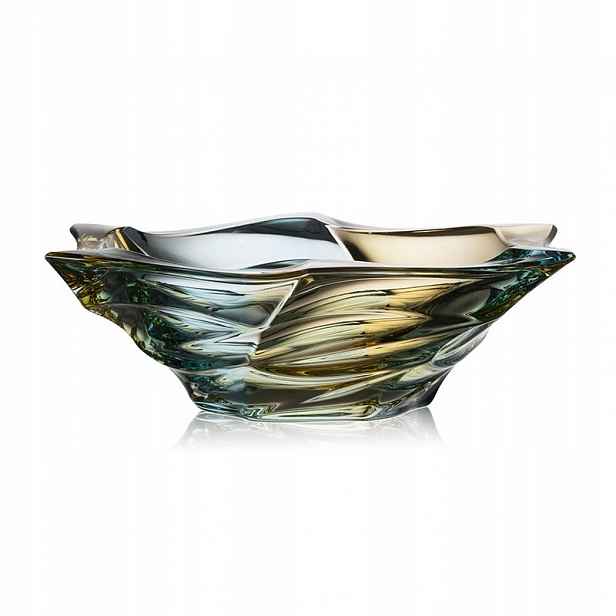 Bohemia Miska 295 mm Flamenco Lemon Křišťál