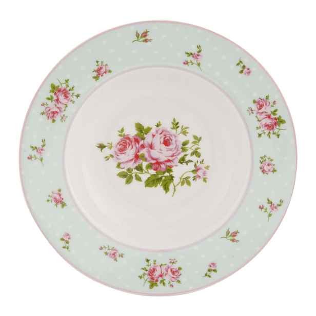 Polévkový talíř English High Tea - Ø 22 cm Clayre & Eef