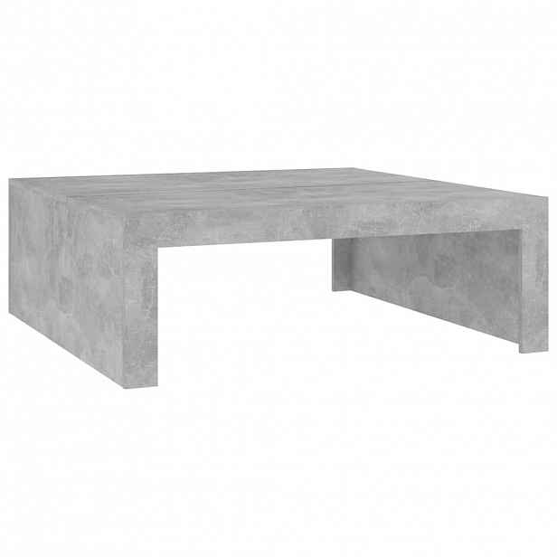 vidaXL Konferenční stolek betonově šedý 100x100x35 cm kompozitní dřevo