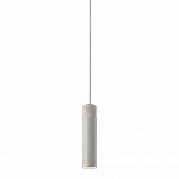 Závěsná stropní lampa Bílá Tilo Metal Dřevo 1xGU10 Nordlux nad stůl