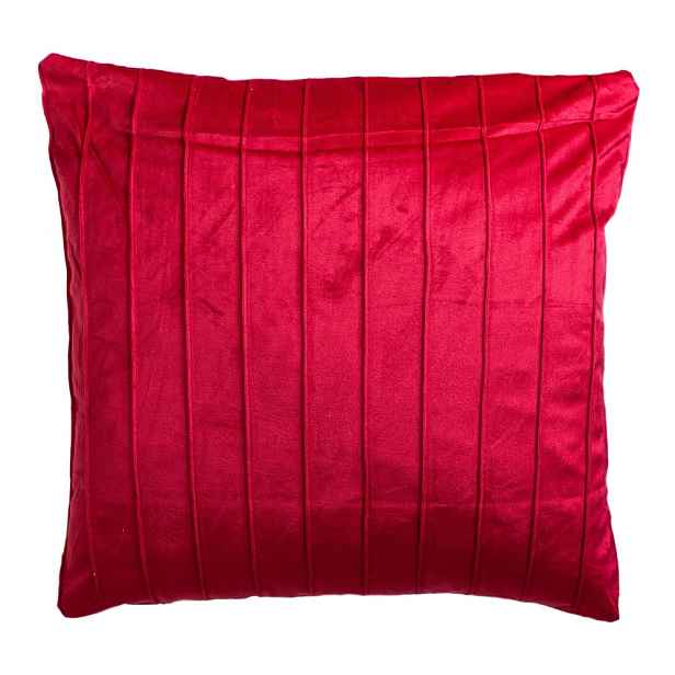 Červený dekorativní polštář JAHU collections Stripe, 45 x 45 cm
