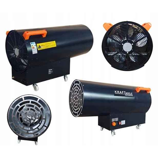 Plynový Ohřívač Dmychadla S Termostatem Reduktor 100 kW KD11707