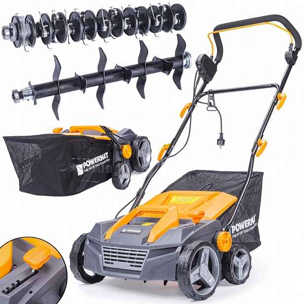 Provzdušňovač Elektrický Vertikutátor 3V1 2550W 38 CM