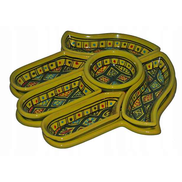 Meze Set pro Mezze Meze Fatima Maroko Tunisko Hamsa