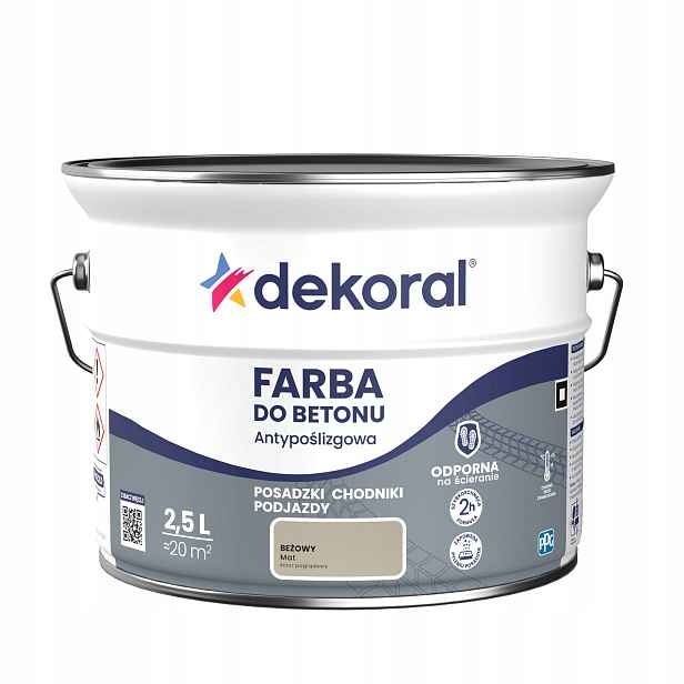 Dekoral Barva Na Betonu Akrylit B 2,5L Béžová