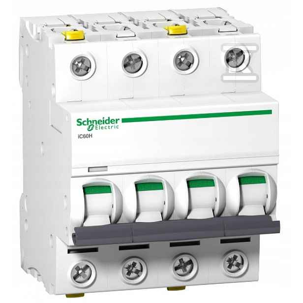 Nadproudový spínač iC60H-C16-4 C 16A 4-pólový A9F07416