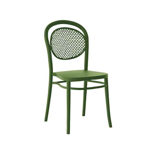 Stima Plastová židle PLUTO - olive green