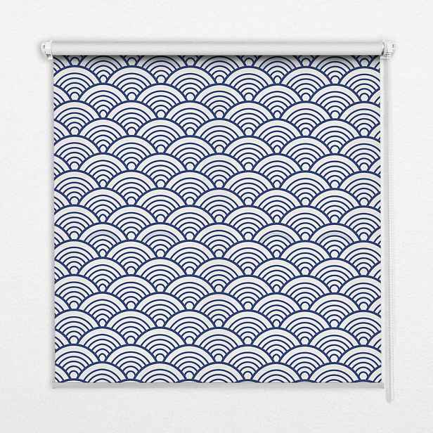 TULUP VNITŘNÍ roleta - okenní roleta - roleta - 60x140 cm - Půlkruh